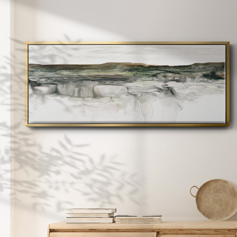 River Flow - toile encadrée, H 8 po x l 20 po