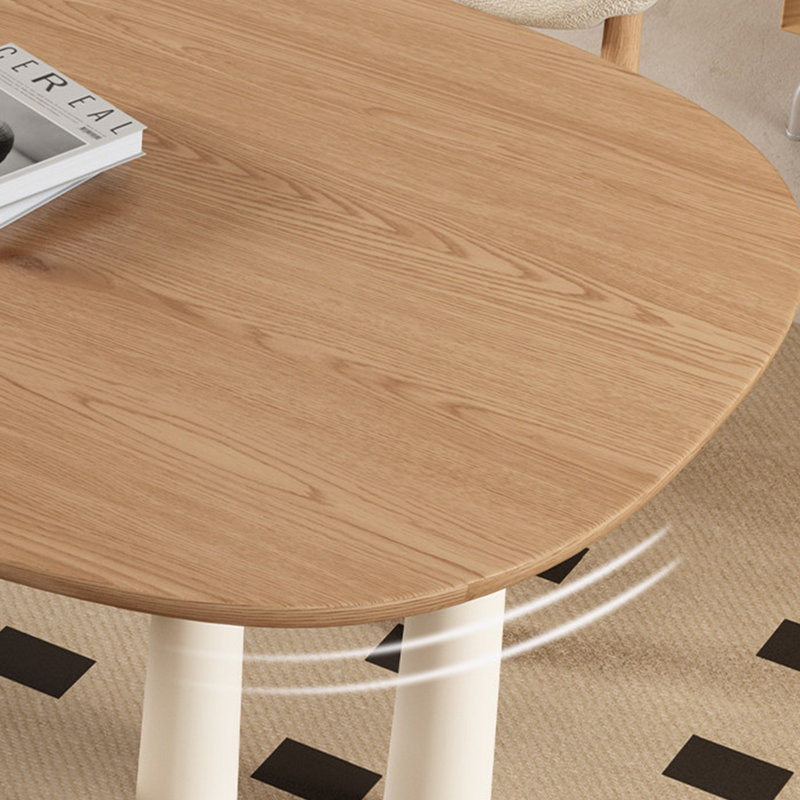 Table de salle à manger au design unique, H 29,52 po x L 55,11 po x l 31,49 po