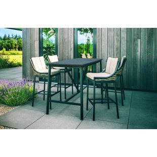 Teleshia Rectangular Outdoor Balcony Table