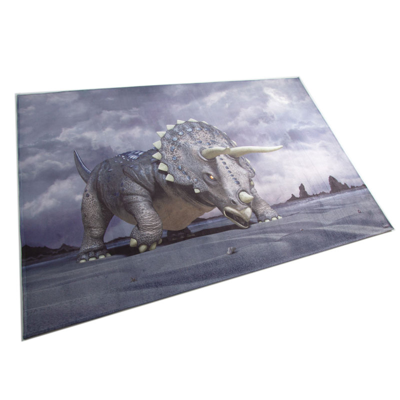 Roseann Purple Rug, Rectangle 80 x 150cm