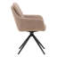 Chaise rembourrée Ravena, sable