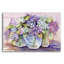 Art mural épique «Hydrangeas In Glass» par Kathleen Parr, 24 po x 16 po-971822916