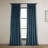 Matra Room Darkening Rod Pocket Single Curtain Panel-1230320495-1326253005
