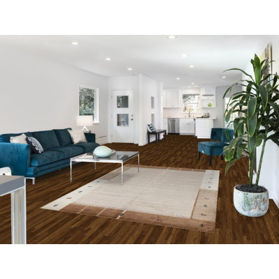 Tapis tribal en laine de style Gabbeh 6 x 8