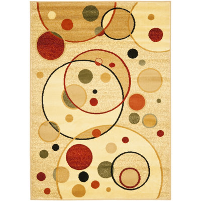 Tapis géométrique Rembert Performance