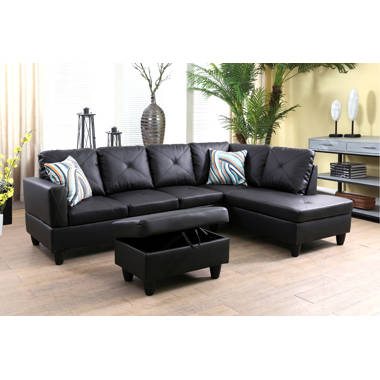 Latitude Run® Faux Leather Stretchy Sofa Seat Cushion Cover Chair