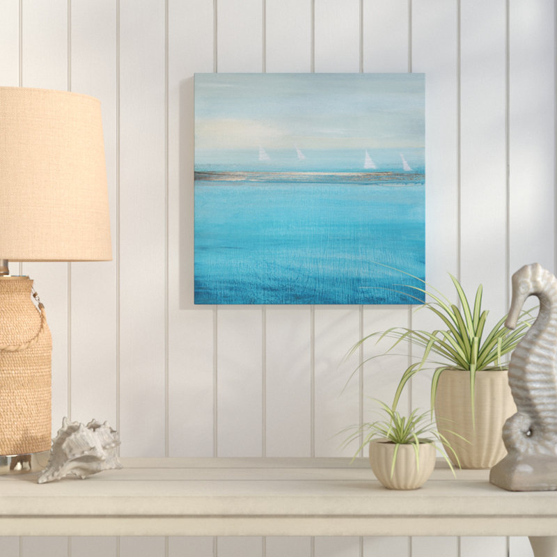 «Waiting on the Wind II», reproduction d'art, H 16 po x l 16 po x P 1,5 po, Toile tendue