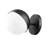 Trombetta 1 Light Wall Sconce in Matte Black-2118692298
