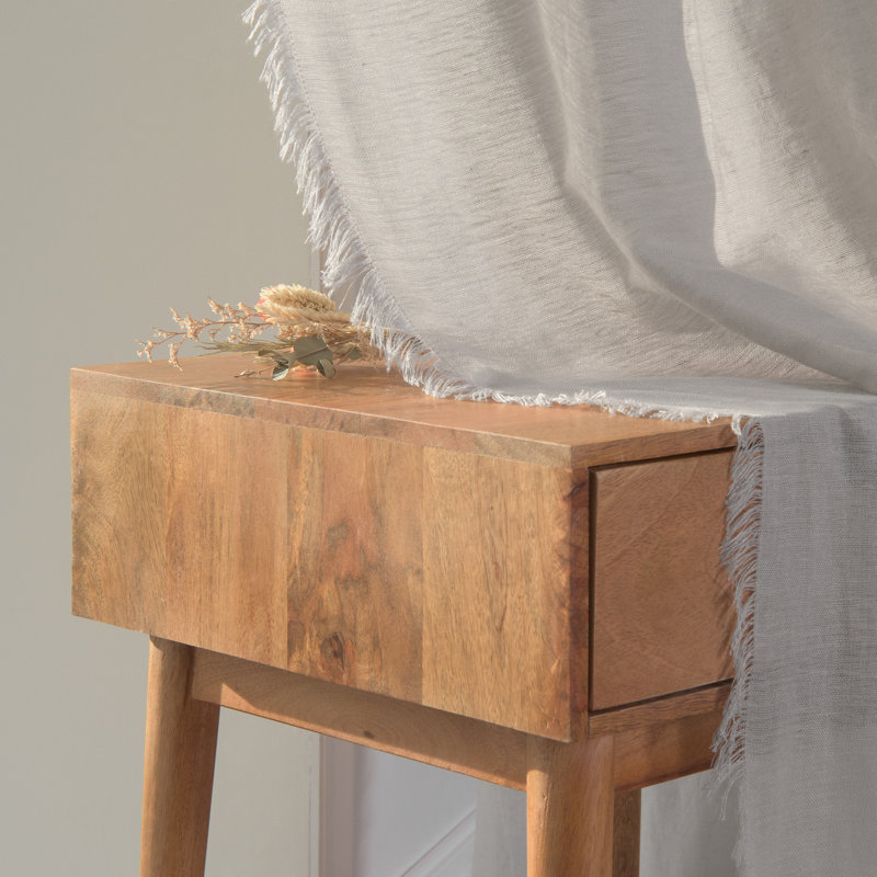 Millwright Sheer Curtain, Natural, 52" W x 96" L