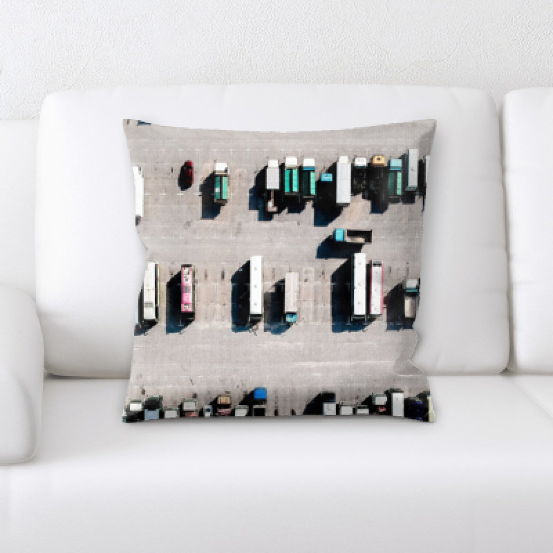 Microsuede Throw Pillow
