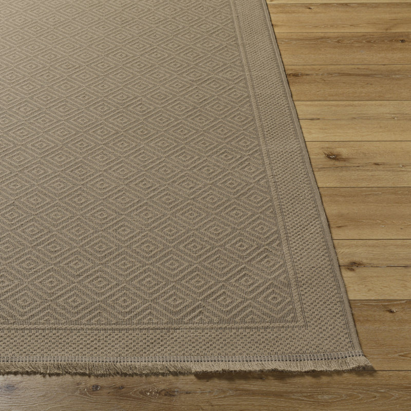 Mystery Modern Washable Jute Fringed Rug, Runner 79 x 220cm