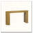 Curved Design Console Table with Unique Vertical Stripe Design-84215420