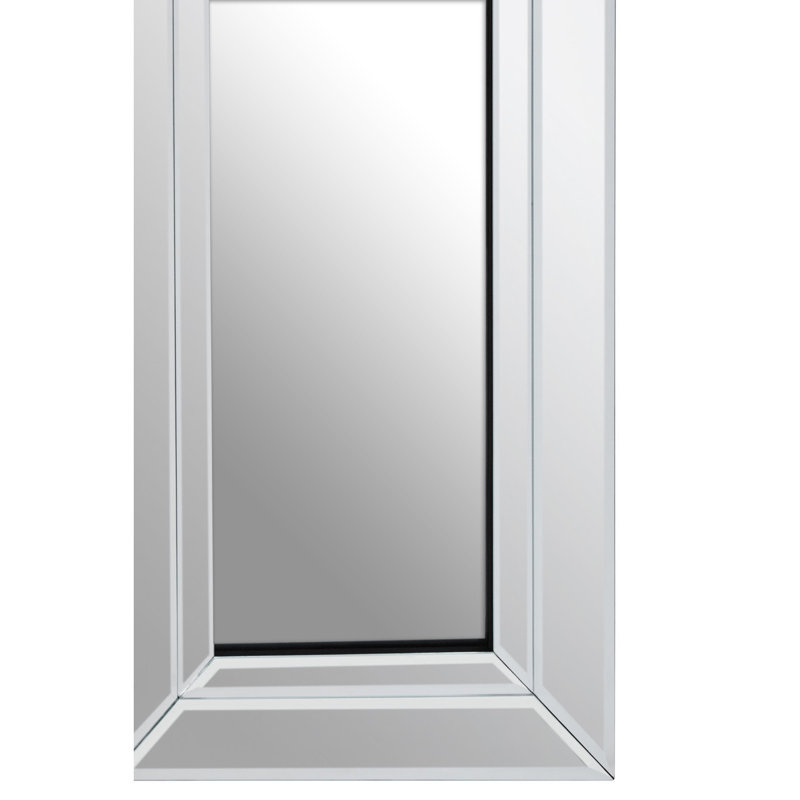 Branda Glass Rectangle Mirror, 120cm H x 40cm W