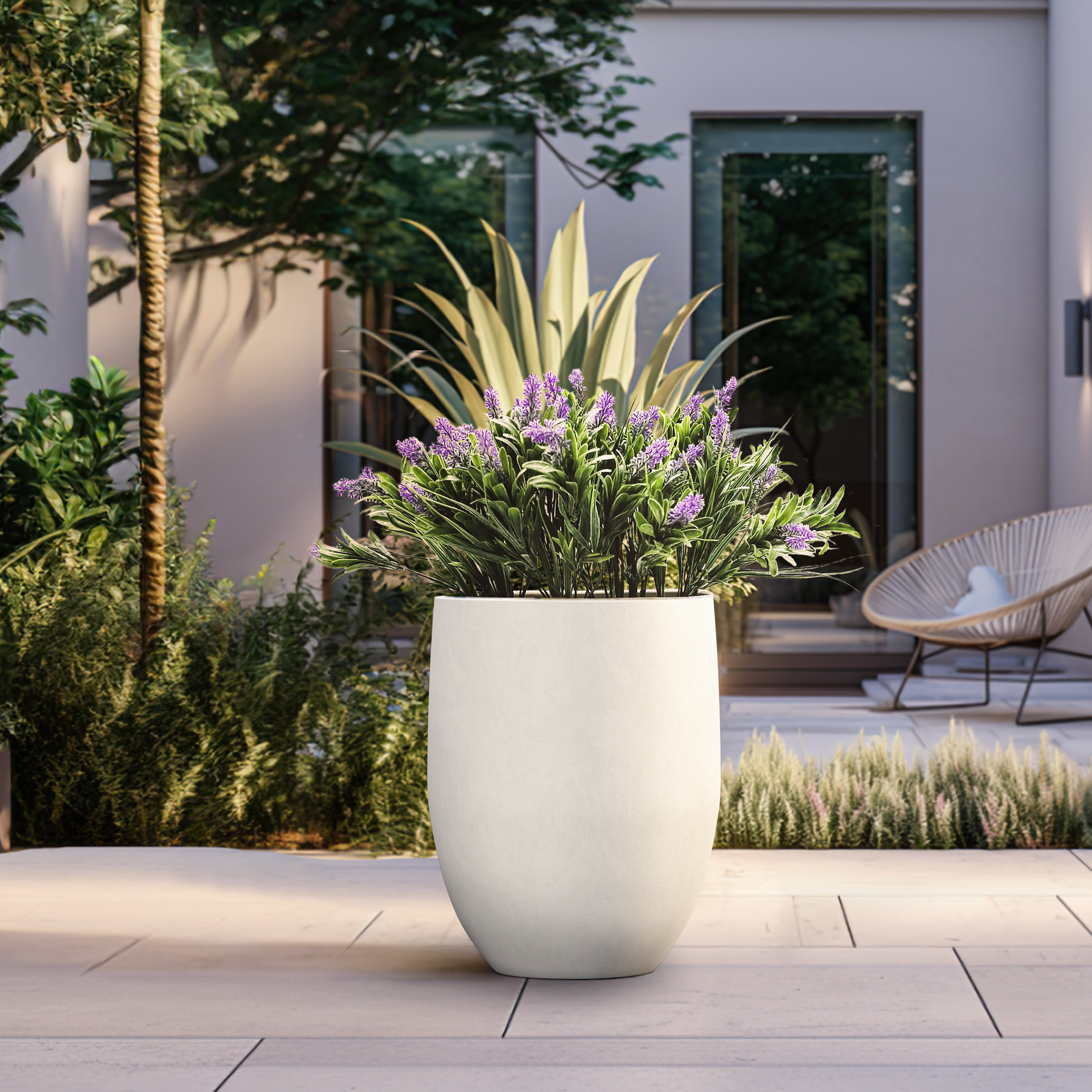 Wrought Studio Irmelie Cement Pot Planter & Reviews | Wayfair