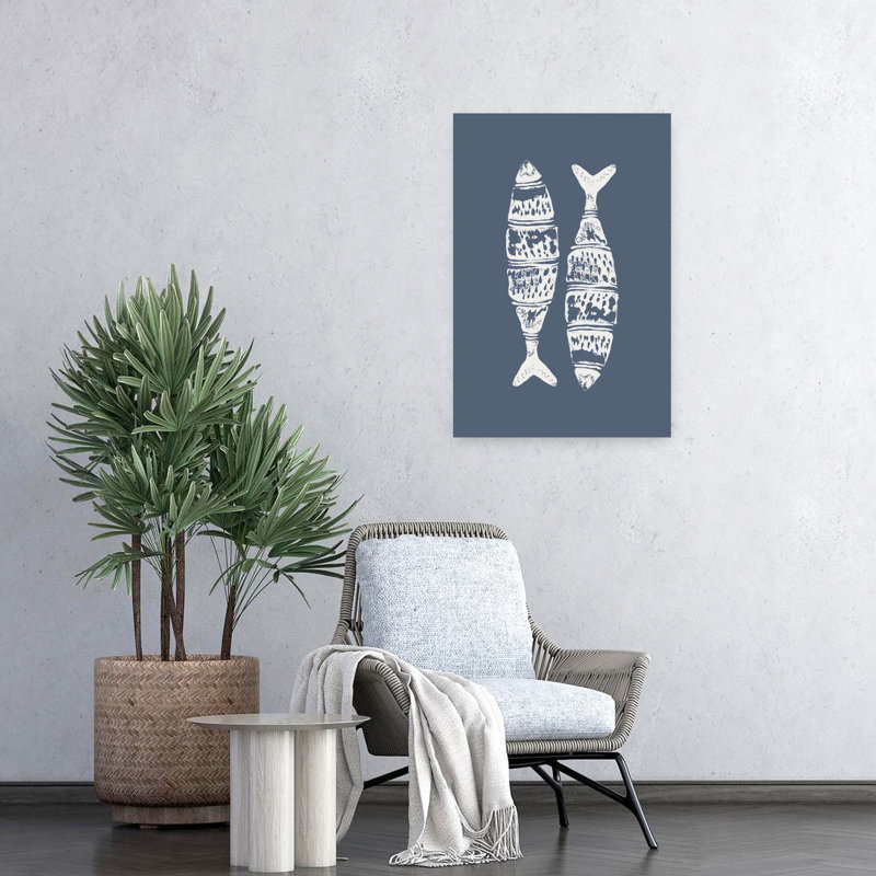 Art contemporain contemporain côtier abstrait, H 24 po x l 16 po