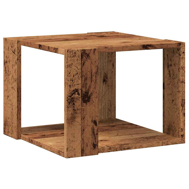 Aleydis Coffee Table Hallway Side Table Desk Accent End Table Engineered Wood, Sonoma Oak, 51.5 x 51.5 x 30 cm (L x W x H)