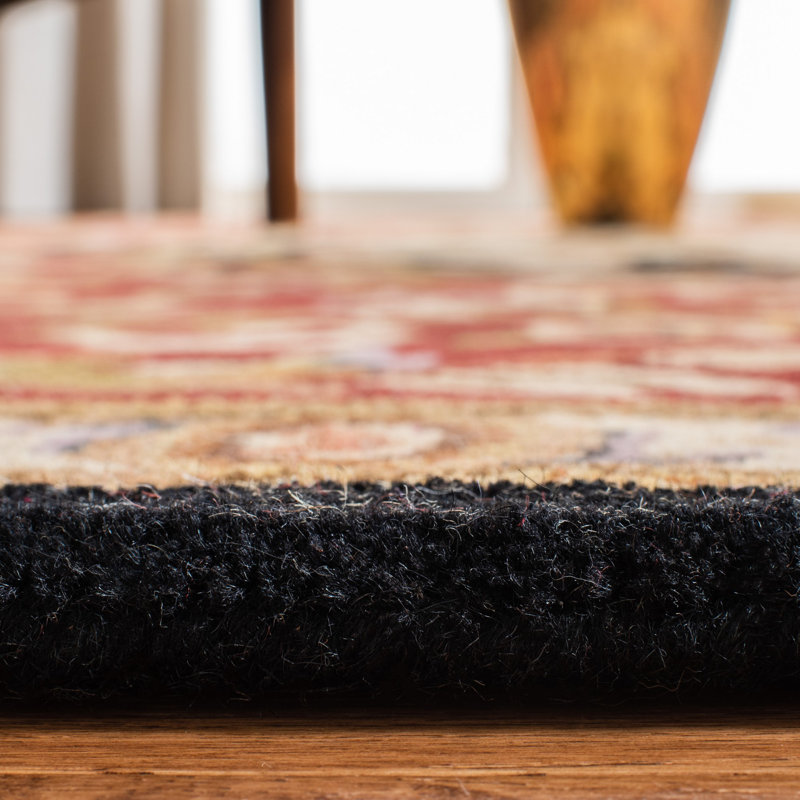 Alger Hand Tufted Wool Oriental Rug, Oval 7'6" x 9'6" 