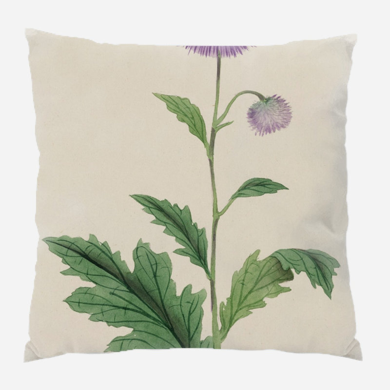 Coussin rétro Alleman, Microsuède, Intérieur