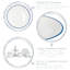 Nicola Spring - White Farmhouse Egg Cups - 5cm