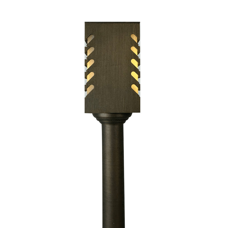 PLB24 Lumière de chemin DEL à basse tension moderne en laiton