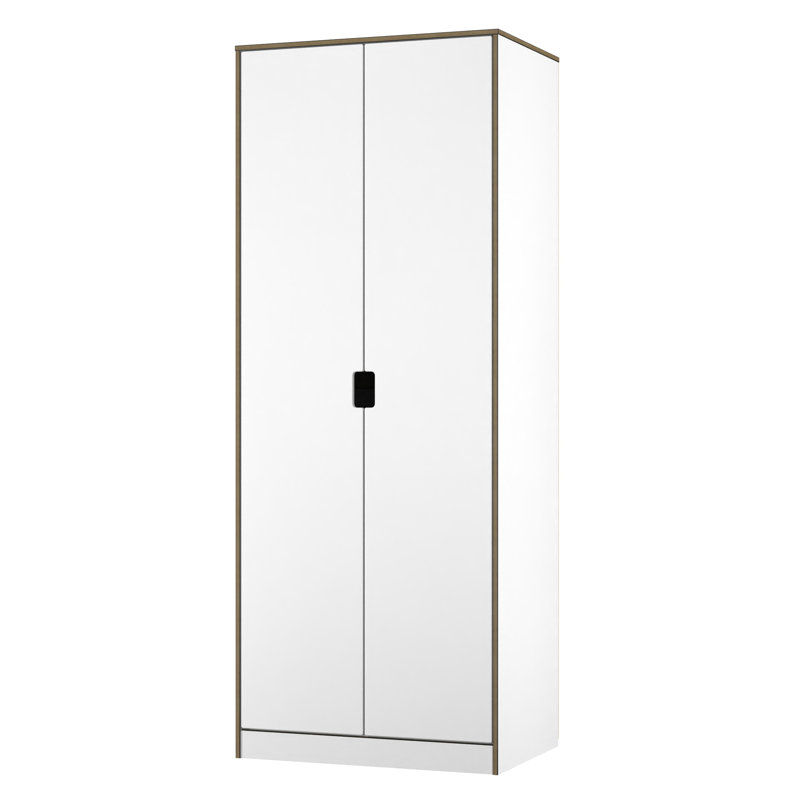 Buldir Manufactured Wood Wardrobe, White Matt