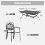 6 - Person Rectangular Outdoor Dining Set