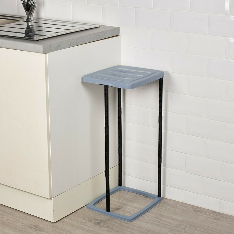 Monnier 60 Litre Waste Basket, Blue