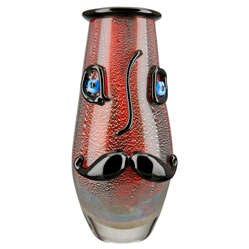 Schnecksville Handmade Glass Table Vase