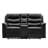 70.8'' Faux Leather Reclining Sofa-650110337