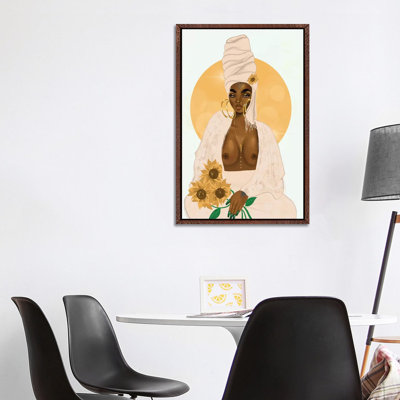 Sun by Zola Arts - Print on Canvas