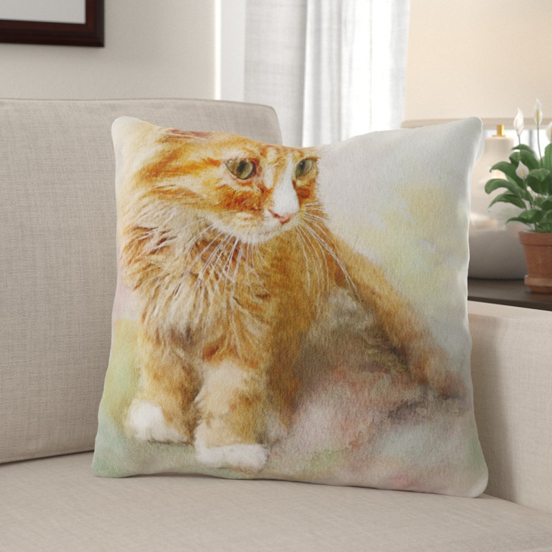 Crosland Outdoor Reversible Throw Pillow, Microsuede, Indoor