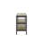 Console Table W/ Metal Insets