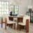 Ancient style solid wood dining table-1440037826