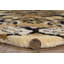 Harjo Tiger Shaped Gold And Black  Accent Rug-84053365