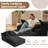 Extra-Long 79" Chaise Lounge Chair Indoor For Living Room And Office, No Assembly Required-1478293120