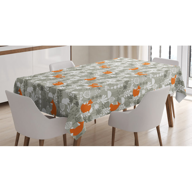 Geometric Tablecloth, 84" L x 60" W