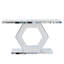 Miroir d'entrée hexagonal en cristal Sparkling