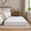 Matelas blanc queen de 15 cm d'épaisseur, matelas en mousse mémoire au thé vert, livré dans une boîte, sans fibre de verre, sommier non inclus-1613750787