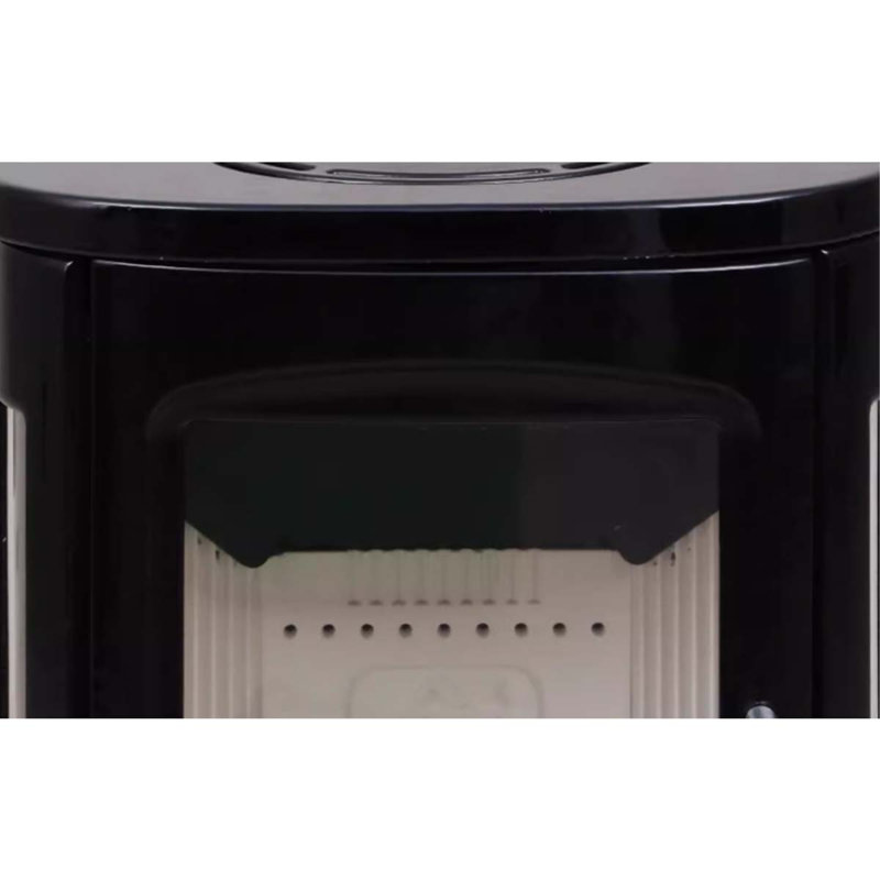 Cast-iron wall heating wood stove