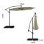 Arlo 3m Cantilever Parasol with LED Light-2065904146