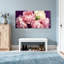 Plantes et fleurs roses roses et rose blanche avec bouton vert-1644146821