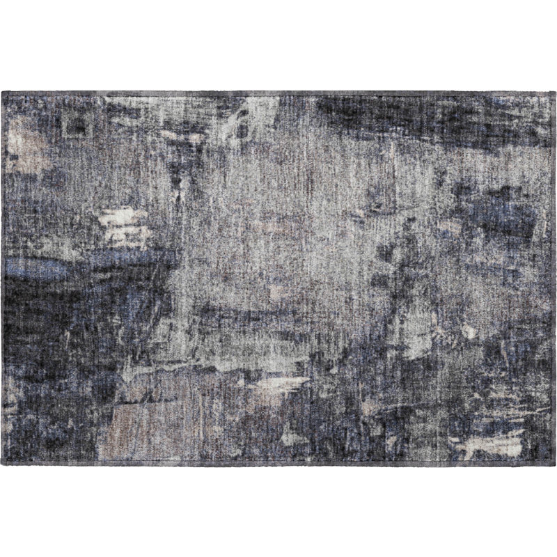 Premium Machine Washable Natoma AMF989 Abstract Rug, Rectangle 1 pi 8 po x 2 pi 6 po