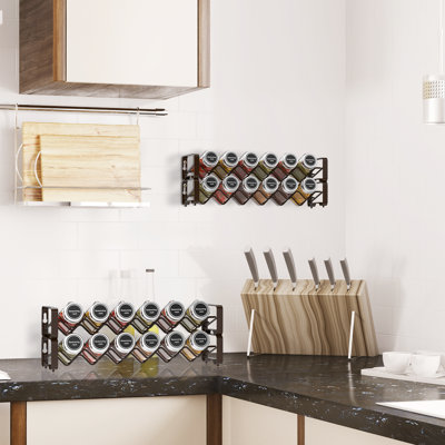 Spice Jar & Rack Set