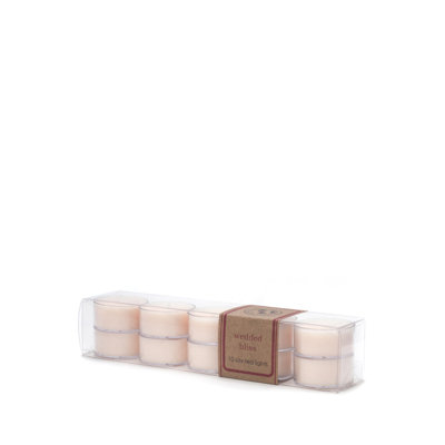 Bougie chauffe-plat avec support en plastique
