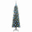 Artificial Christmas Tree with 150 LEDs Green 43 x 43 x 150 cm-1500689954