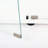 Tempered glass display cabinet, wine cabinet,storage cabinet,file cabinet,with Bluetooth LED light strip,lock on the door,equipped with cast,easy to move,for living room, bedroom,hallway,Office,white-1546261566