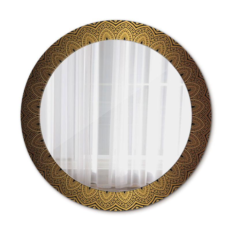 Huldar Glass Flat Wall Mirror