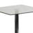Cudney Glass Top Metal Base Dining Table