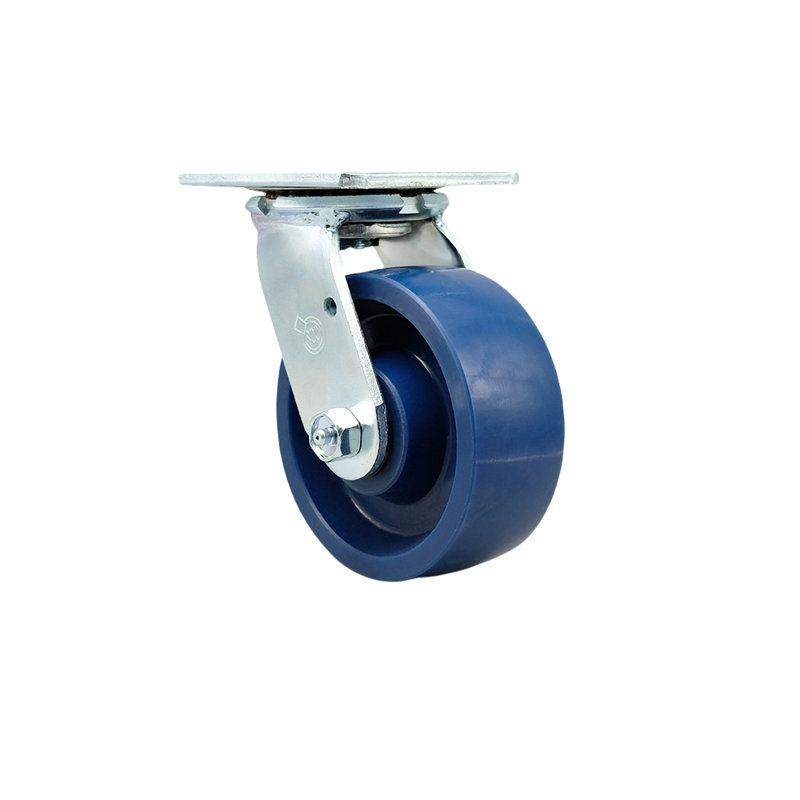 5 Inch Polyurethane Wheel Swivel Caster with Roller Bearing Service Caster|SCC-30CS520-PPUB