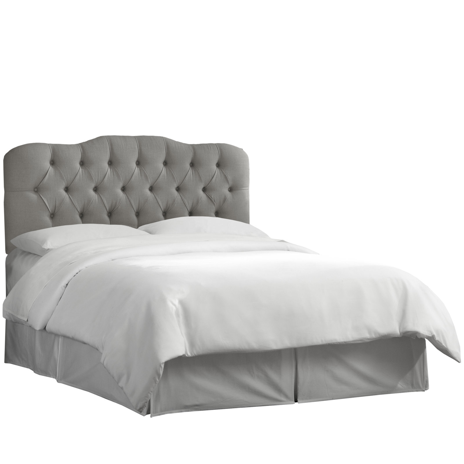Rodan Headboard, Queen, Classic Grey Linen
